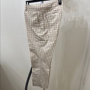 Banana Republic Tan Dress Jumpsuit with Classic Pattern